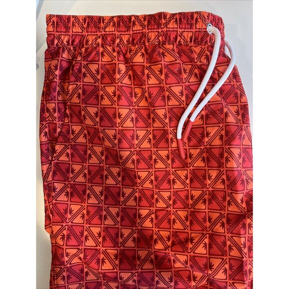 Guess Men's Eco Geo Print Drawstring Swim Shorts Trunks XL New with Tags - Picture 7 of 8